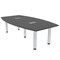 Skutchi Designs 45.25 in W, 84 in L, 29 in H, Engineered Wood Top, Grey H-BOT-4684-PT-AN-EL - alternate 1